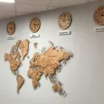 Деревянная карта мира: уникальное сочетание природы и искусства