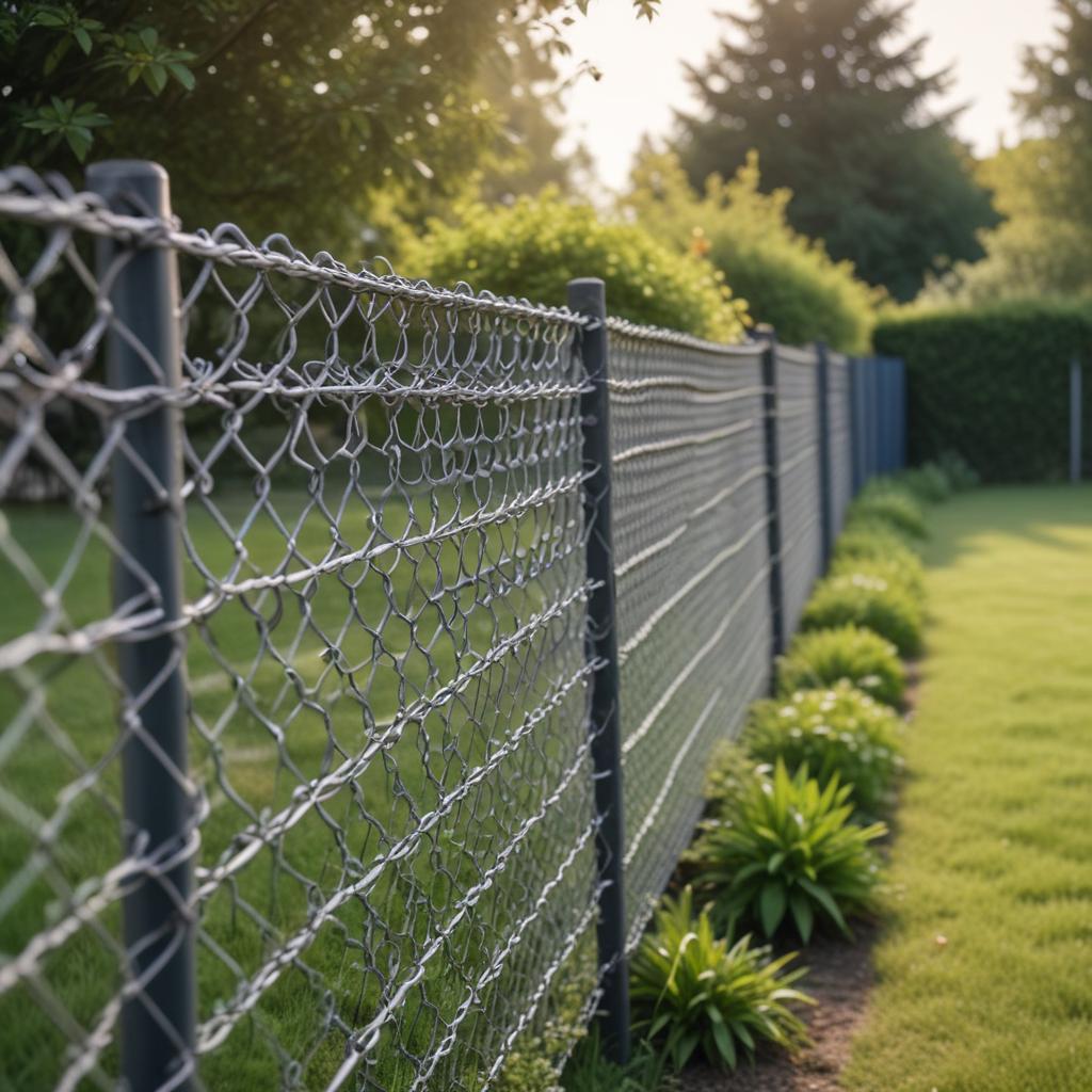 Сетка рабица для забора: характеристики и монтаж