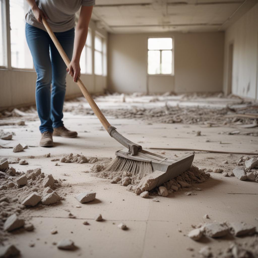 Уборка после ремонта и строительства