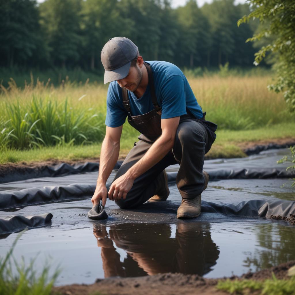 Бутилкаучуковая пленка для гидроизоляции водоемов - изображение 3
