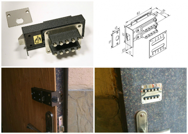 Особенности механических кодовых замков для дверей